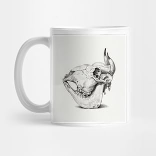 Cow Skull Mug